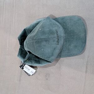 Lululemon Athletica Teal Corduroy Hat